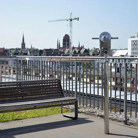 Roof Terrace Old Town Apartments With Private Parking Danzig Exterior foto